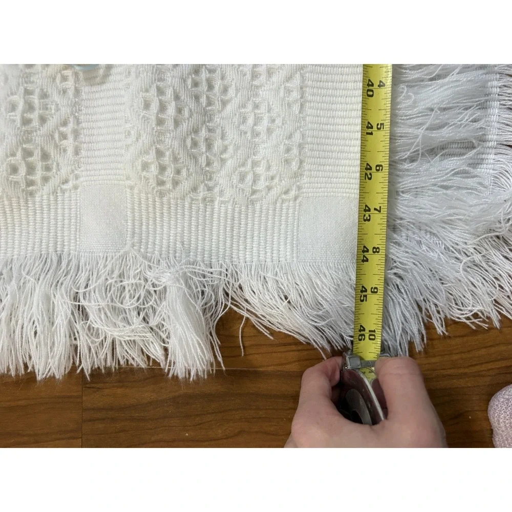 Neiman Marcus 46x46 fringe